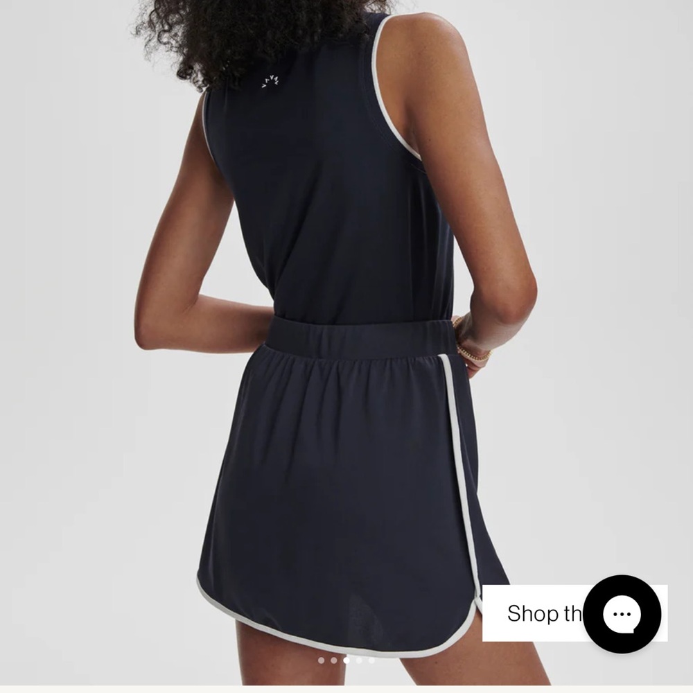 Varley Archer Mid Rise Skort 13.5” in Blue Nights size Small - Picture 4 of 13